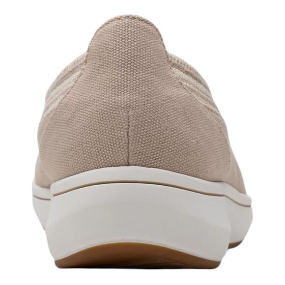 Clarks Women's Cloudsteppers Breeze Sky Air Comfort Flats Beige Size 8 1/2 W - Picture 4 of 6